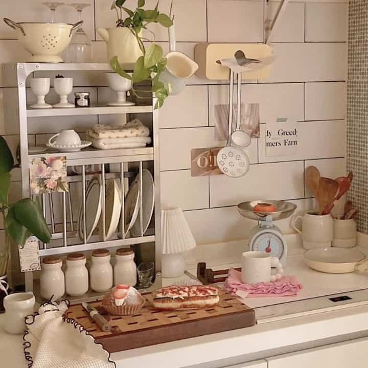 ステンレス304製 モダンキッチン＆ワインラックセット M