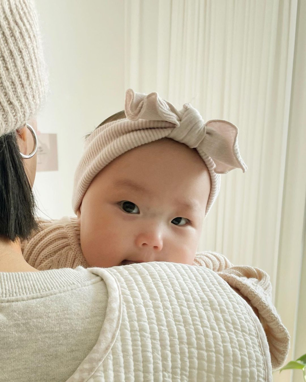 오보기 엄마 턱받이 엄마 침받이 트림패드 수유가리개