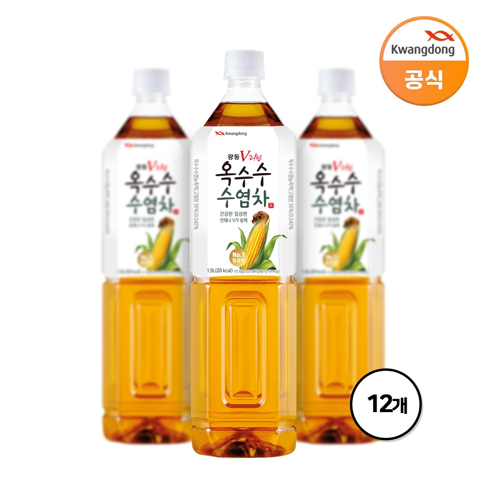 광동 옥수수수염차 1.5L*12병