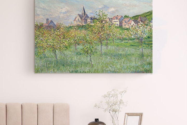 그림·사진 > 명화 클로드 모네 풍경 캔버스 인테리어 그림 액자 _ 지베르니의 봄 | 오늘의집 쇼핑 명화 클로드 모네 풍경 캔버스 인테리어 그림... 