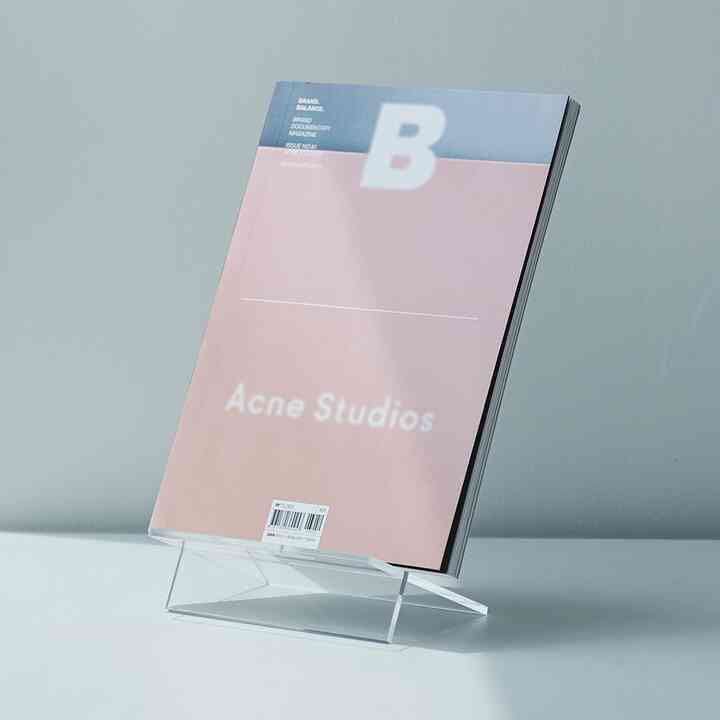 アクリル マガジン スタンド