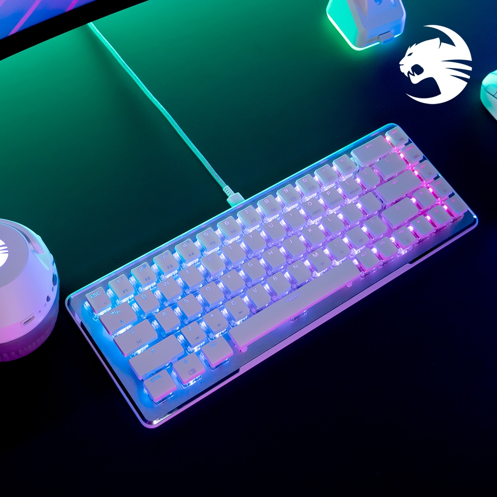 로캣 벌칸2 미니 Vulcan II Mini 게이밍 키보드 White (적축/한글 자판) 가격 추이 ROCCAT 로캣 벌칸2 미니 Vulcan II Mini 게이밍 키보드 White (적축/한글 자판) - 최저가 109,000원