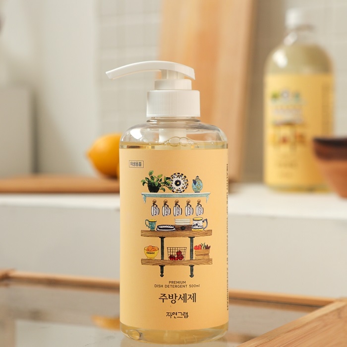 자연그램 자연유래성분 아기젖병세제 주방세제 500ml