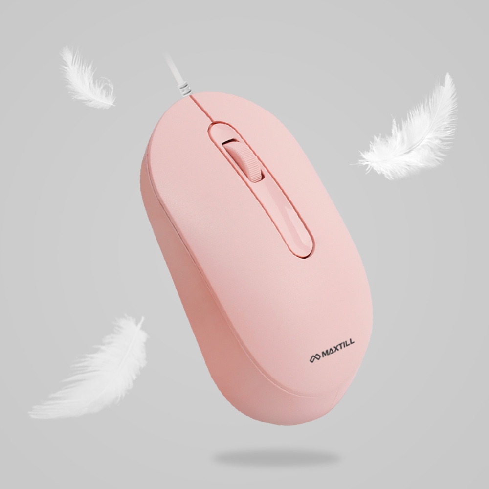 맥스틸 MO-M303U 저소음 유선 마우스 USB 컴퓨터 노트북 사무실 사무용 고성능 슬림한 추천