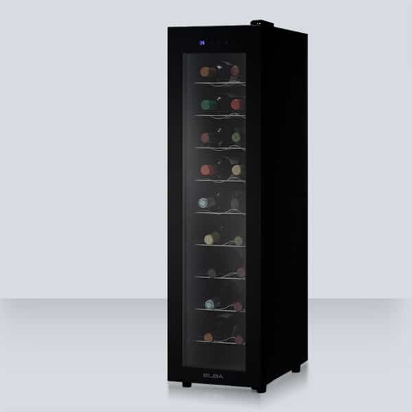 ブラック スリム ワインセラー EW60T18