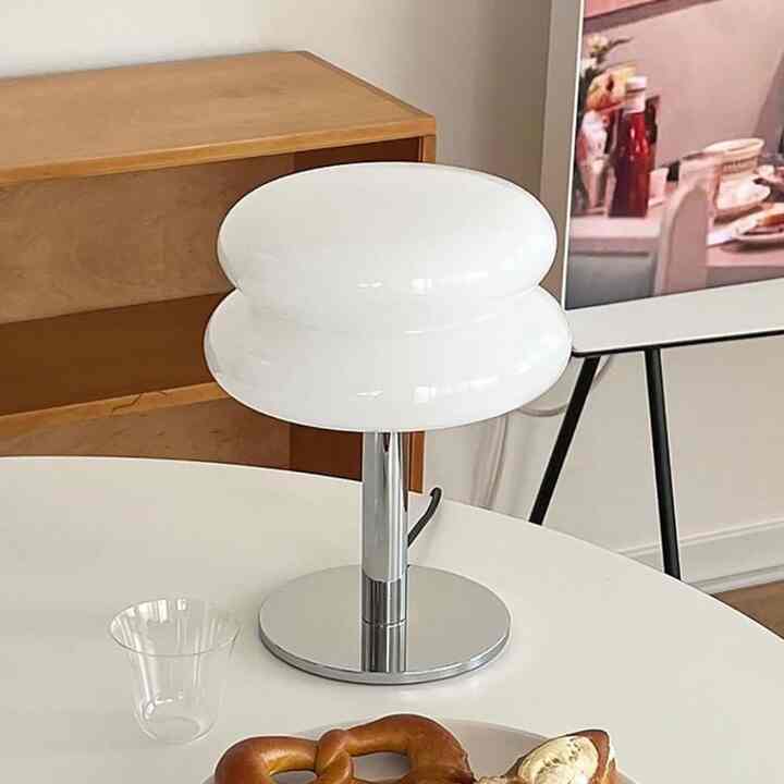 ガラスマカロンスタンドライト［5色］