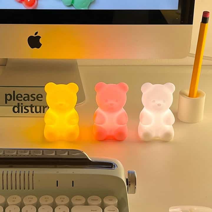 Gummy Bear Lamp Set of 3