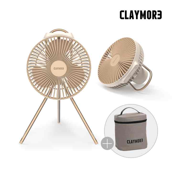 キャンプ用 扇風機 サーキュレーター V600＋SB サンドベージュ ポータブルタイプ