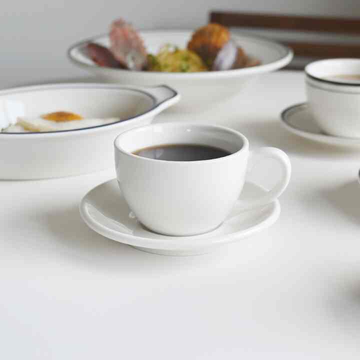 ニューヨーク キングスイン カプチーノカップ＆ソーサーセット 250ml［4色］