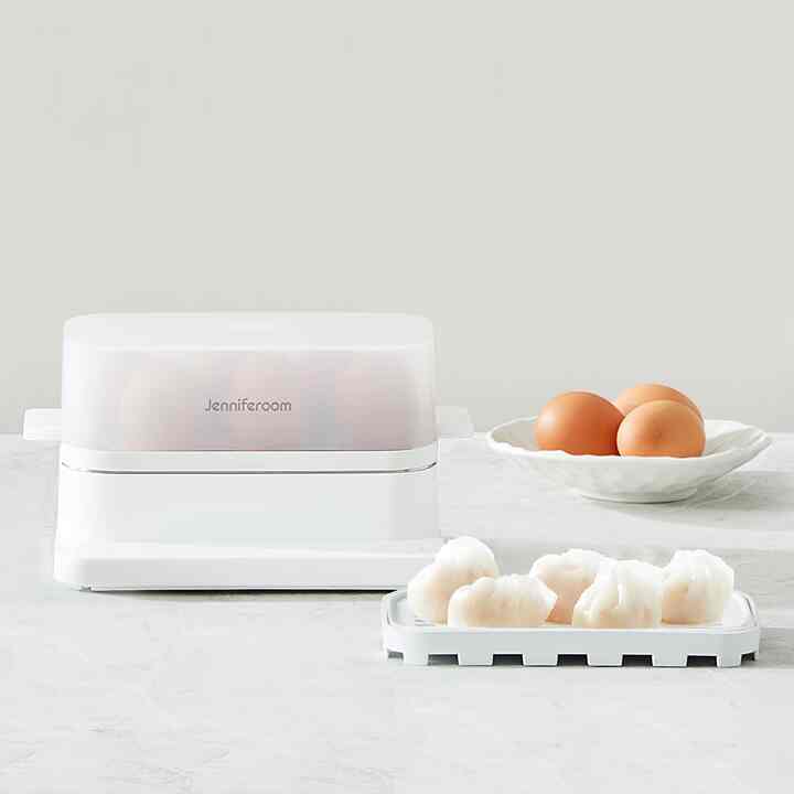 しゃべるスマート 卵ゆで器／茶碗蒸し器（トレー付属）