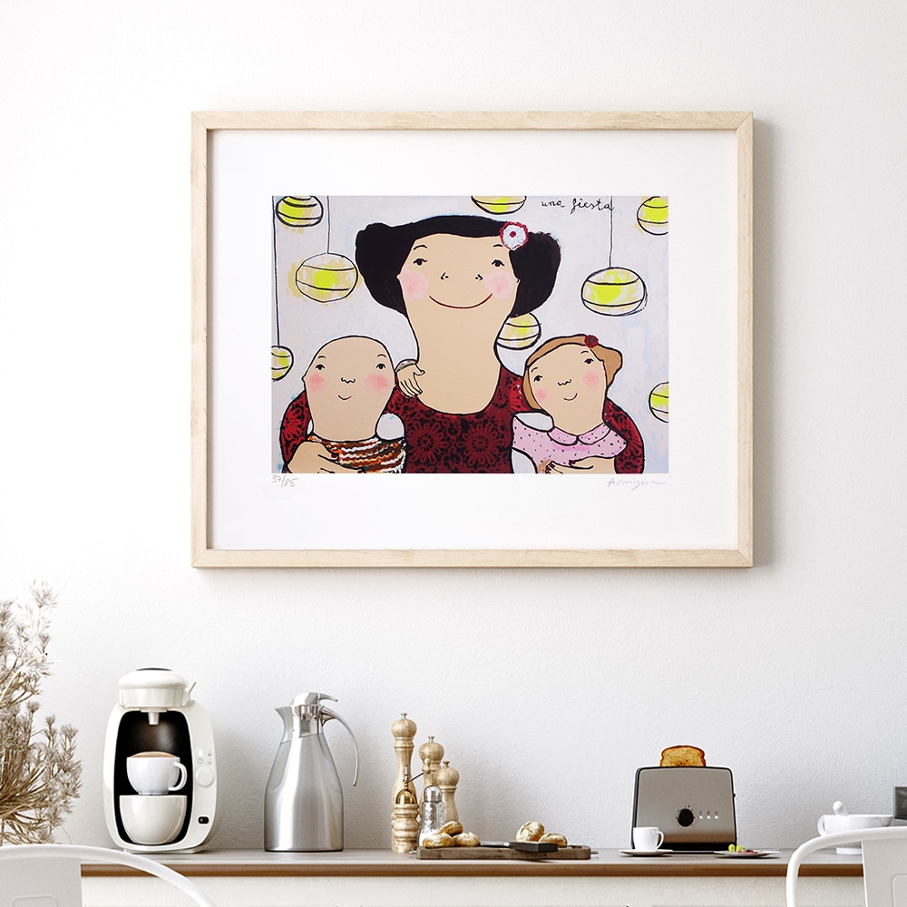 그림닷컴 에바알머슨, 판화_A Fiesta (85 Editions), 인테리어 그림액자
