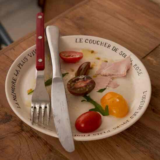 La Saison Plate (Dijon on Linen) プレート