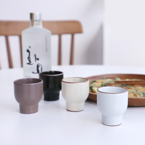 소주잔·막걸리잔 > 시니터 국산 소주잔, 사케잔 70ml 4p세트 4color | 오늘의집 쇼핑