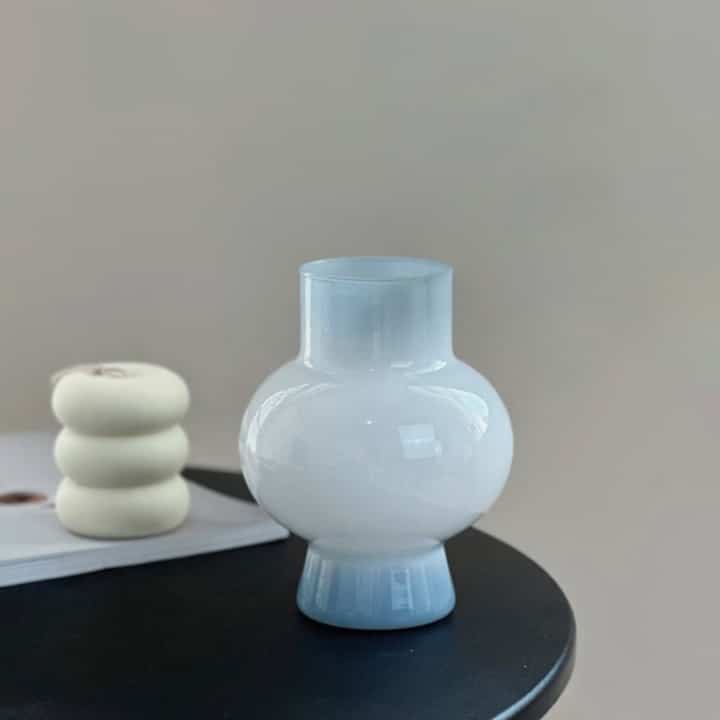 フレンチアンティーク ガラス花瓶