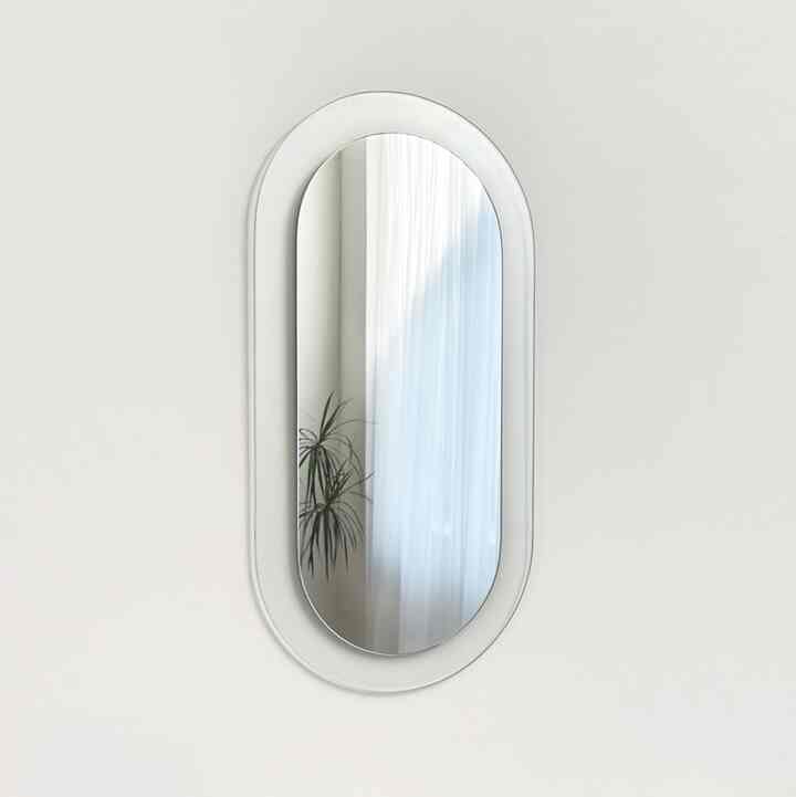 Glass frame mirror 003［2色］