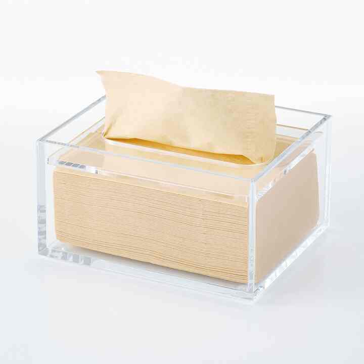 アクリル卓上用ティシューボックス