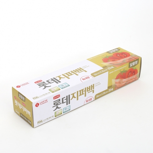 20매 롯데 지퍼백 알뜰형(특대) 가정용 지퍼락 가격 비교 롯데이라이프 20매 롯데 지퍼백 알뜰형(특대) 가정용 지퍼락