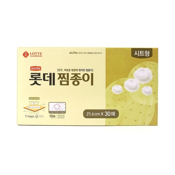 롯데이라이프 롯데 이라이프 찜종이(21.6cmx30매)
