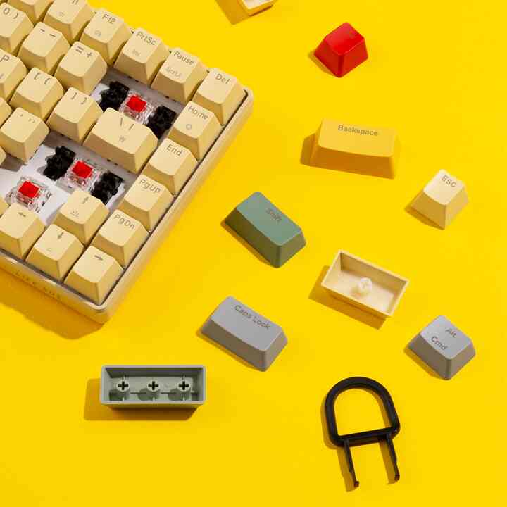 メカニカルポイントキーキャップ 10個セット (LFS-HA51)