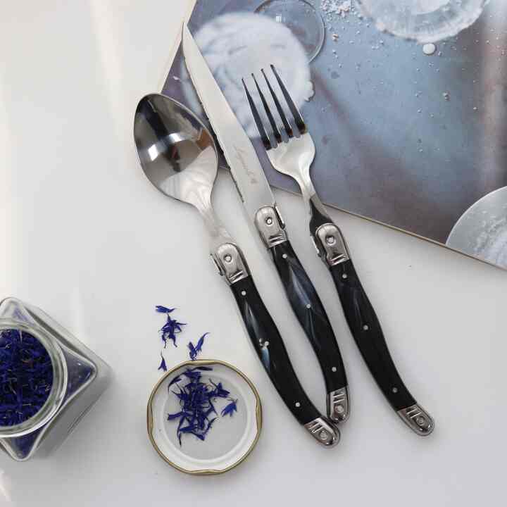 カトラリー 3pセット＆カトラリー置き＆キッチンタオル セット［5色］