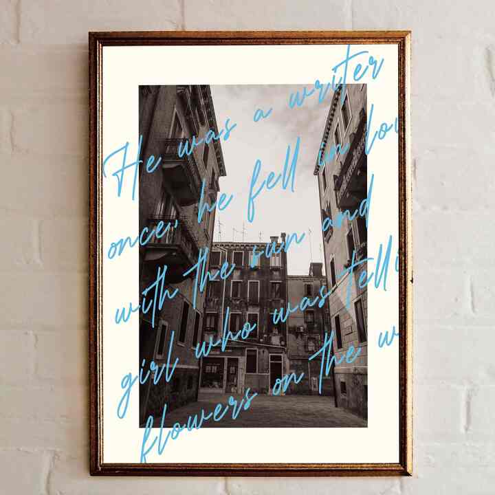 ヨーロッパ感 Venice ポスター