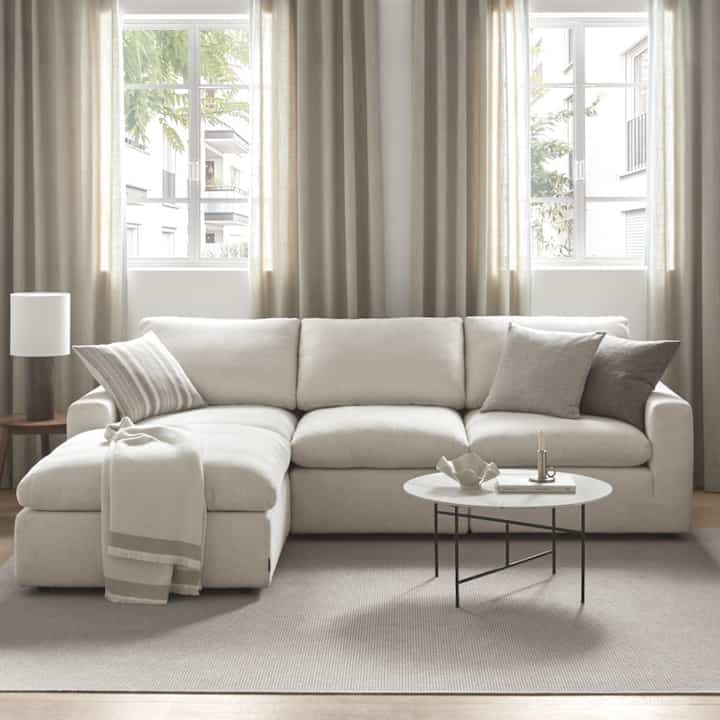 CAMPO MINI ソファ カウチ型 アイボリー