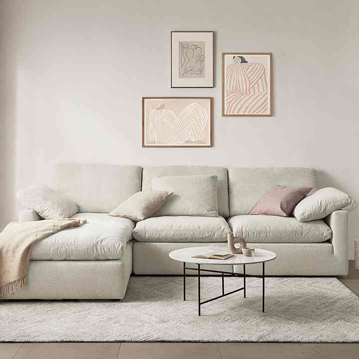 CAMPO SLIM 4人 カウチソファ IV