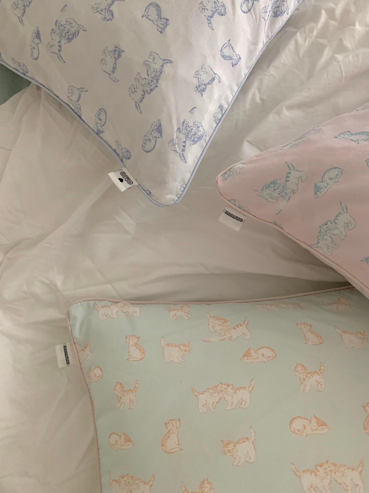 베이비캣 베개커버 3colors 2size 가격 비교 아워운 베이비캣 베개커버 3colors 2size
