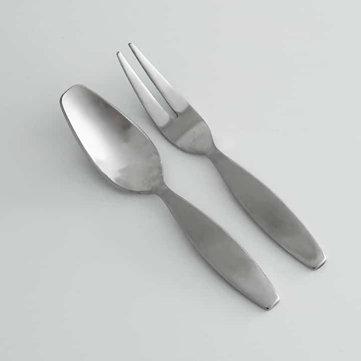 UGLY ステンレス ティースプーン＆フォークセット