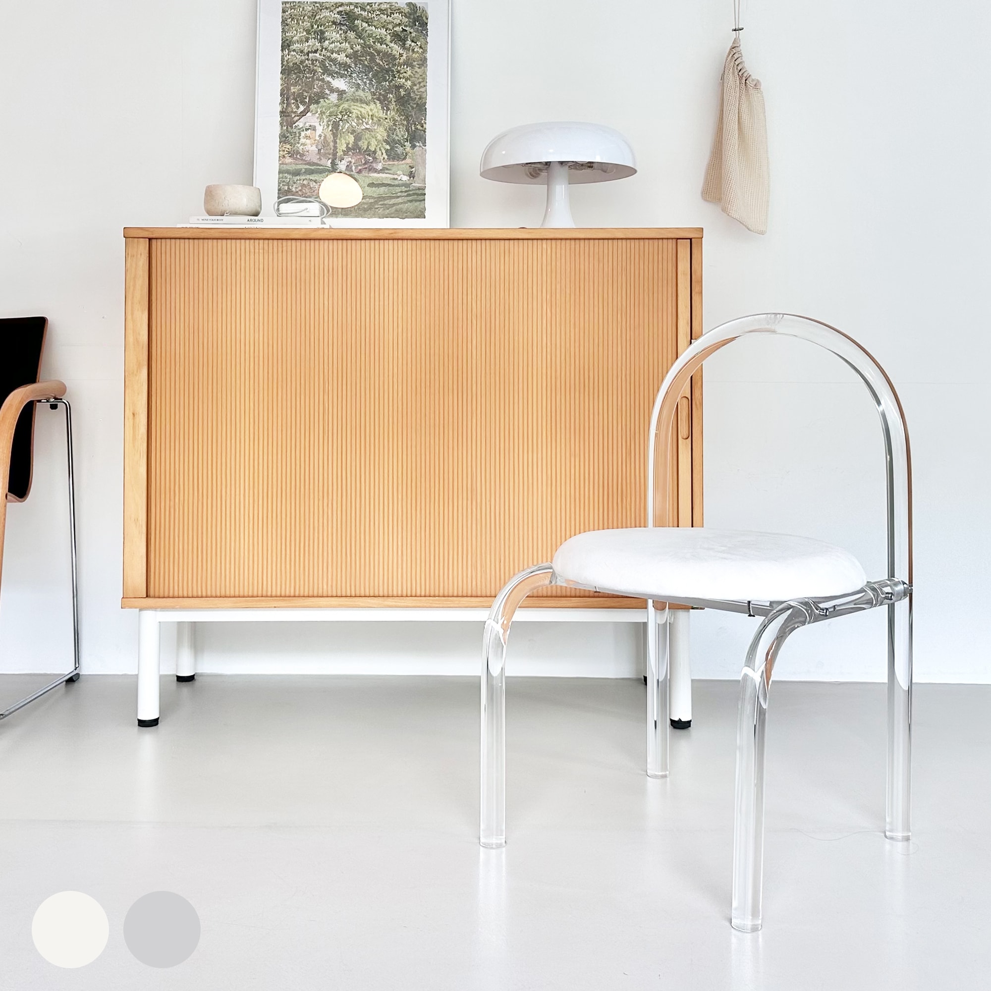 ブラックストライプデザインチェア 椅子 F1758 ブラック ストライプ チェア［4色］| Ohouse(オーハウス)家具