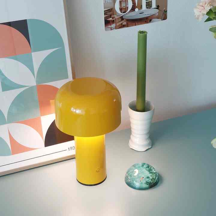 Mushroom LED テーブルライト［6色］