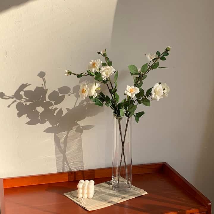 フレンチ バラ 造花［4色］