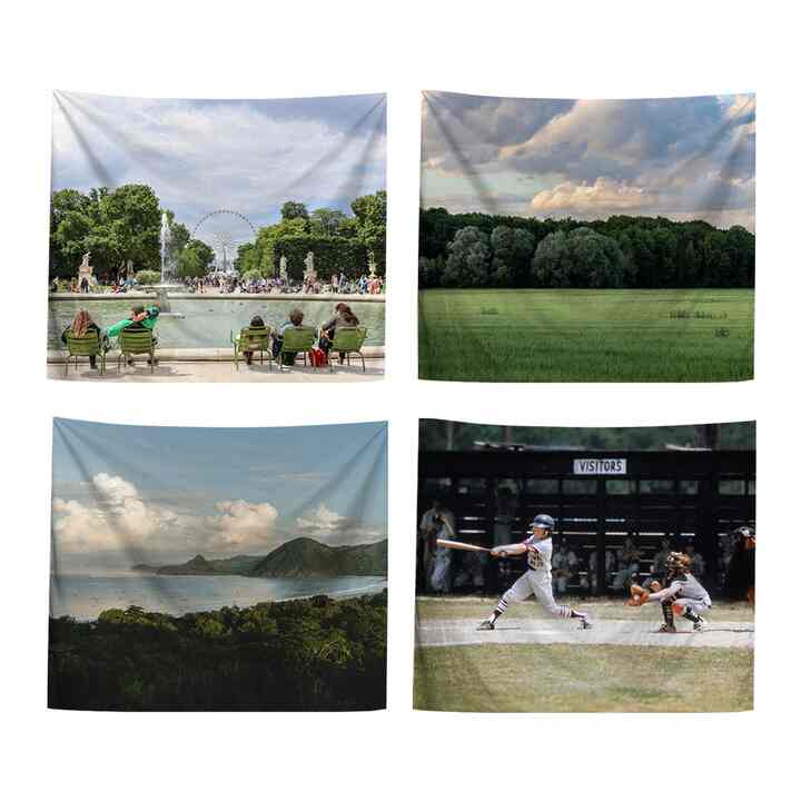 窓型横長ファブリックポスター［35種］