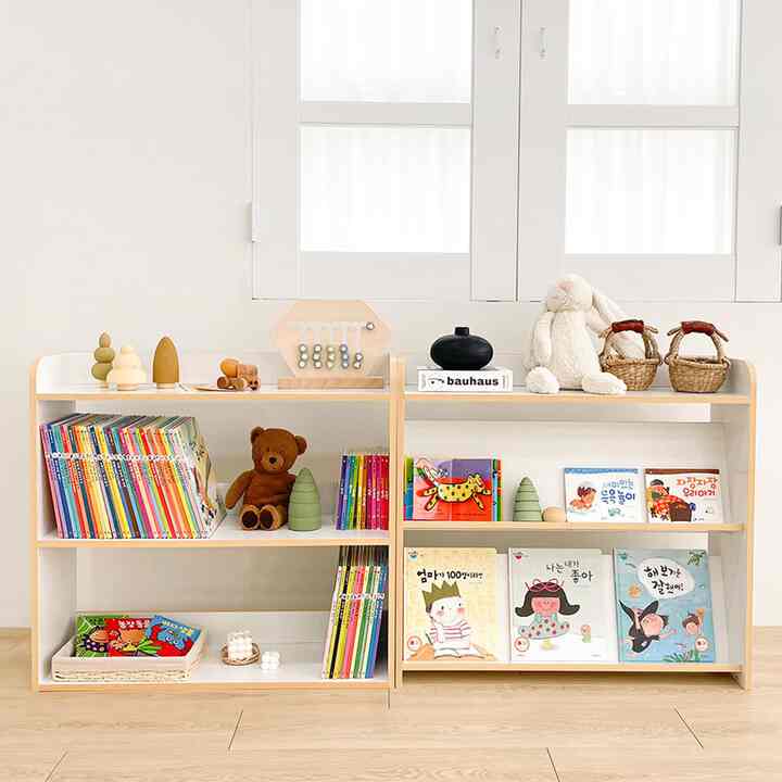 All in One 子ども用 3段 本棚