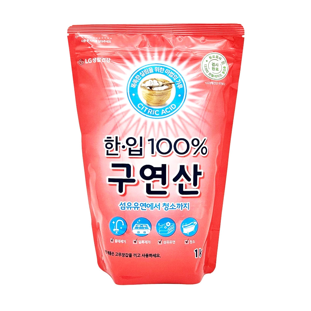LG생활건강 한입100% 구연산 1kg