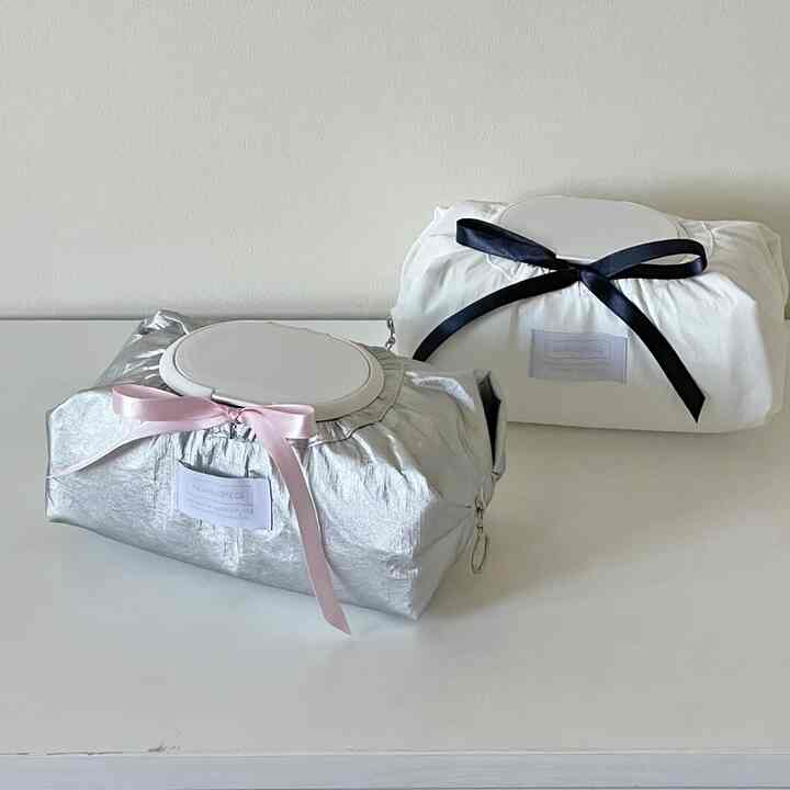 リボン バレエコア ラブリー ウェットティッシュケース