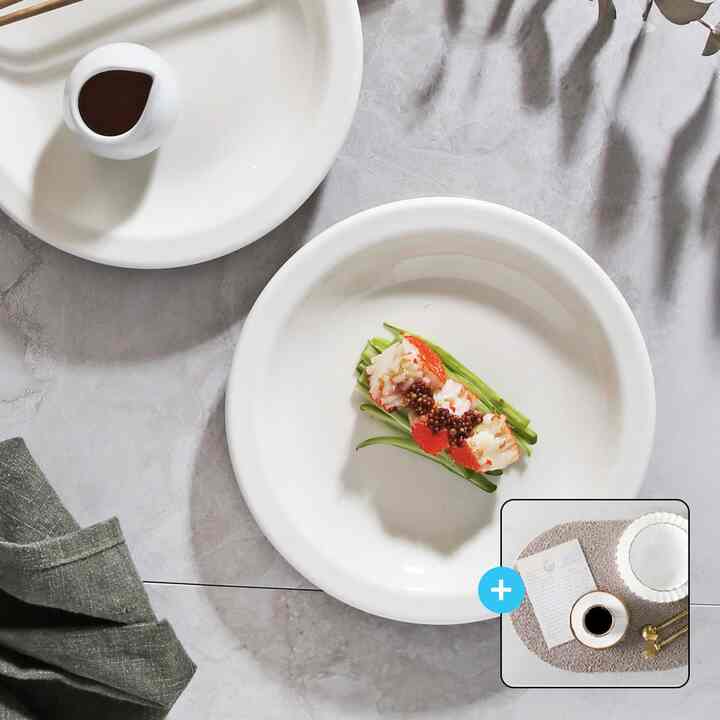 Newyork ホワイト デザート 取り皿 4個セット