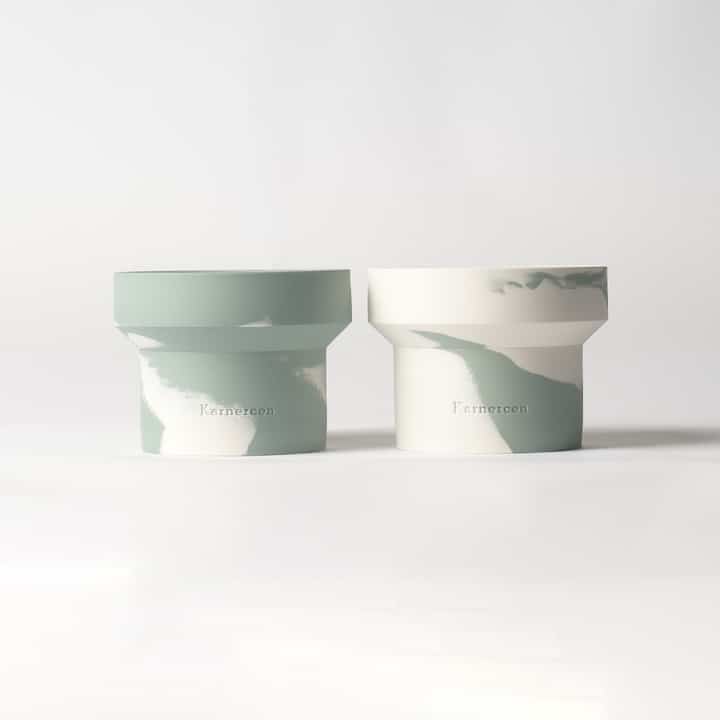 【リファービッシュ品】Mint Marble Athens Low Small テラコッタ鉢（A級）［2色］