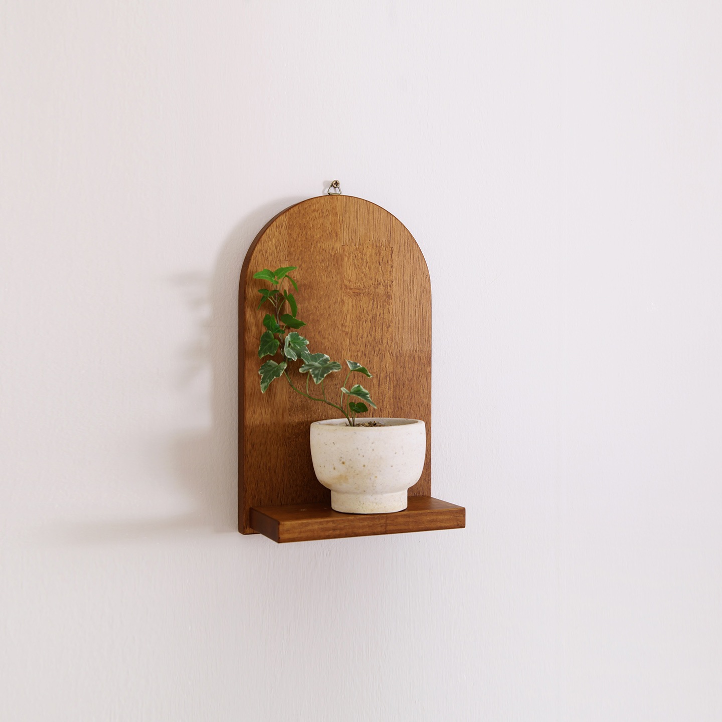 오늘의집 온어우드 DIY 브릭 A형 아치 원목 벽선반