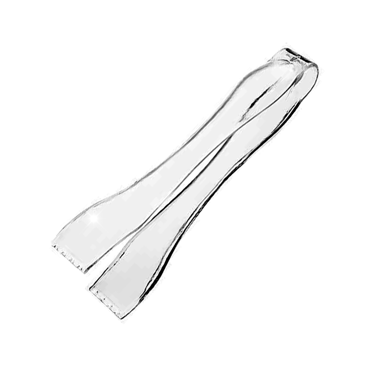 쓱싹접시 다용도 토스트 투명 일회용 플라스틱 집게 4P 샐러드 뷔페 요리