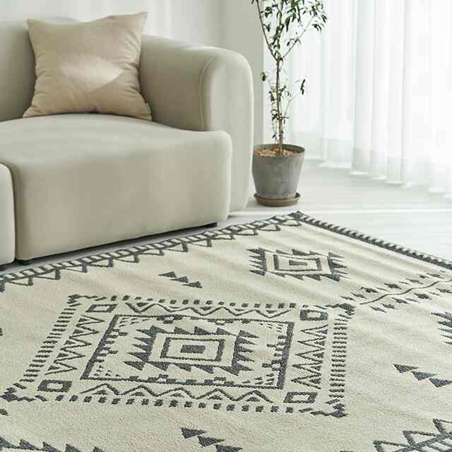 サイザルルックラグ