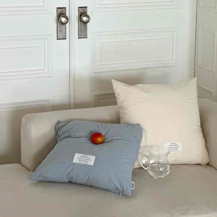 SOLID クッションカバー［5色・2サイズ］