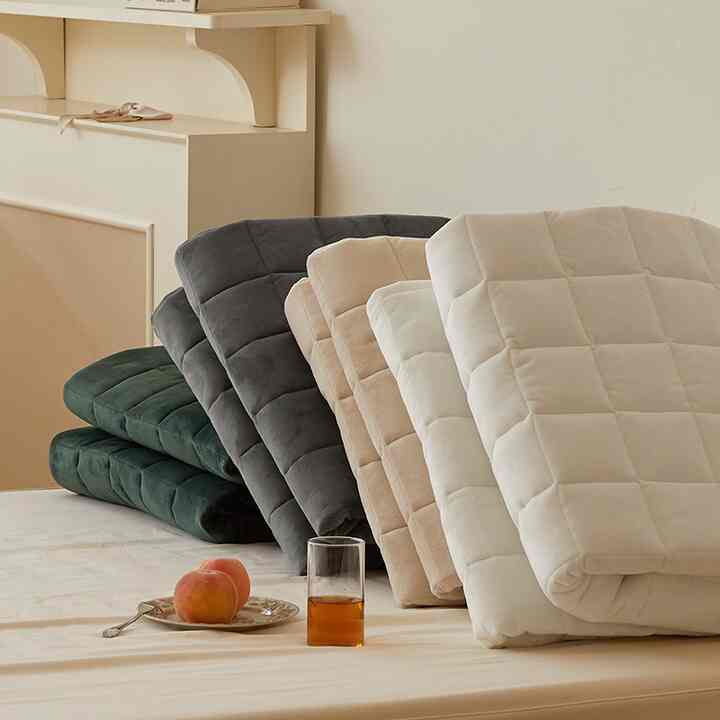 SOFT MINK ベッドパッド［4色・3サイズ］