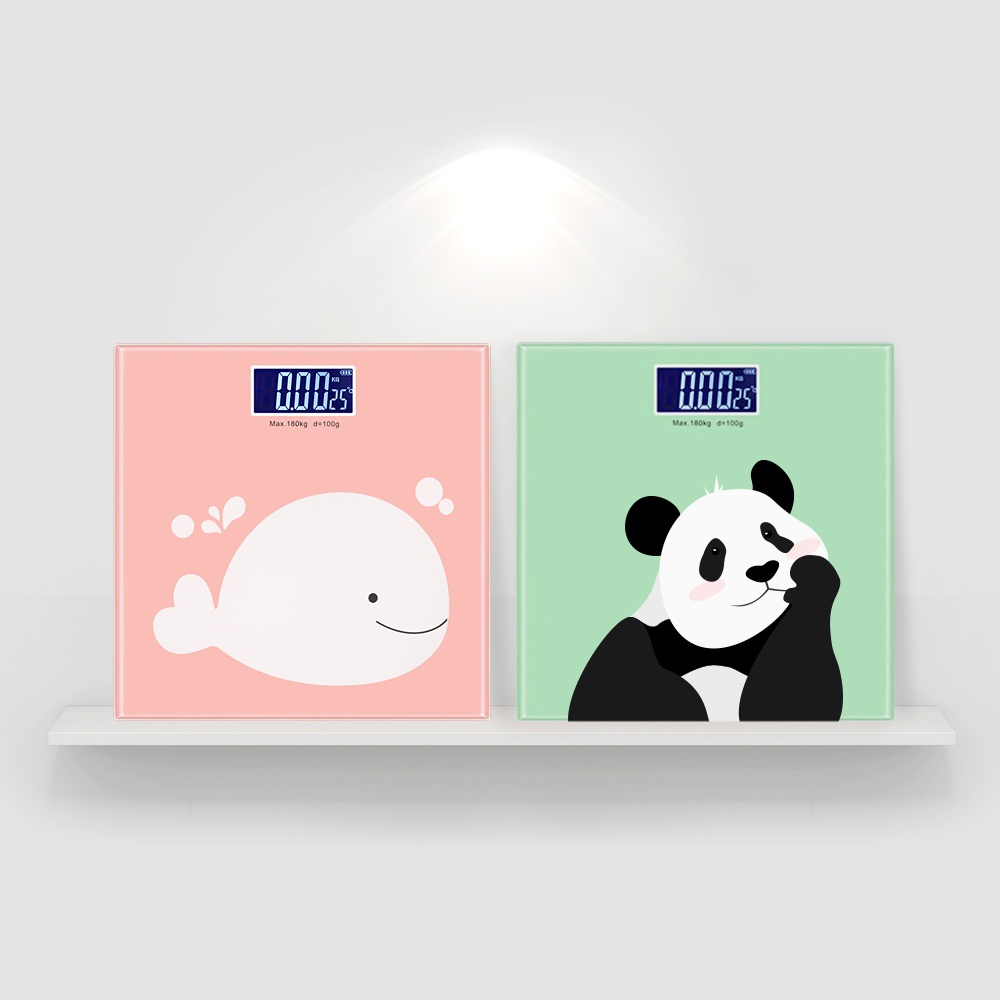 노바리빙 디지털 LCD 캐릭터 체중계, 2type