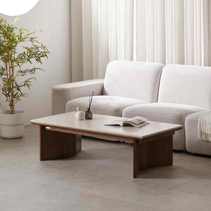 LUKA ローテーブル［3色］