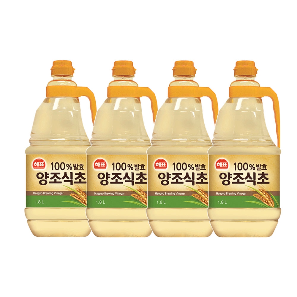 사조대림 해표 양조식초 1.8L*4개