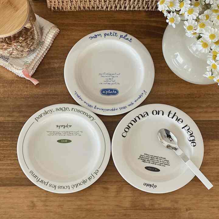 coocoo lettring プレート［4種］