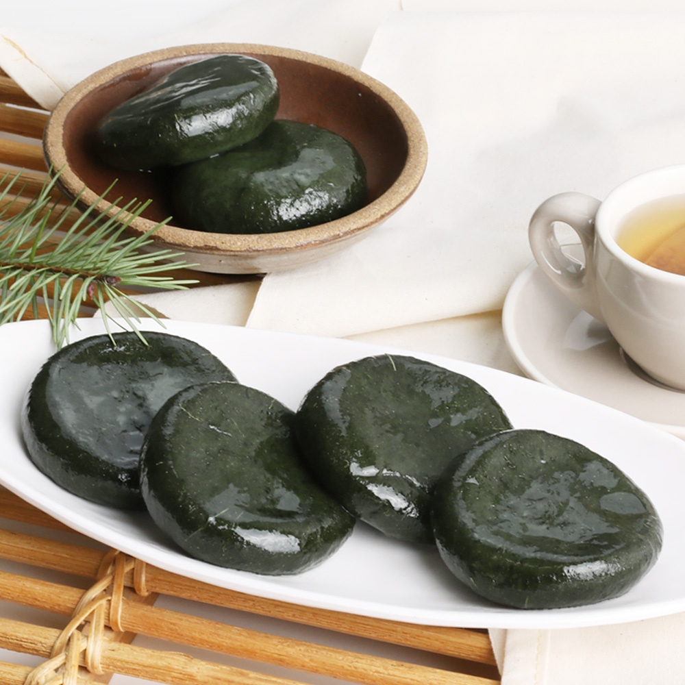 시루조아 국내산 멥쌀 쑥향가득 쑥개떡 500g