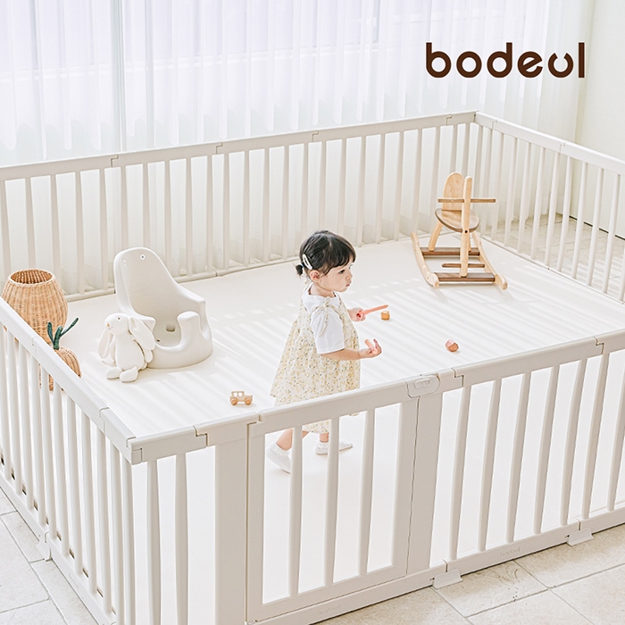 보들매트 보들 베이비룸 안전가드 아기 안전문 12P-A(150X250cm)