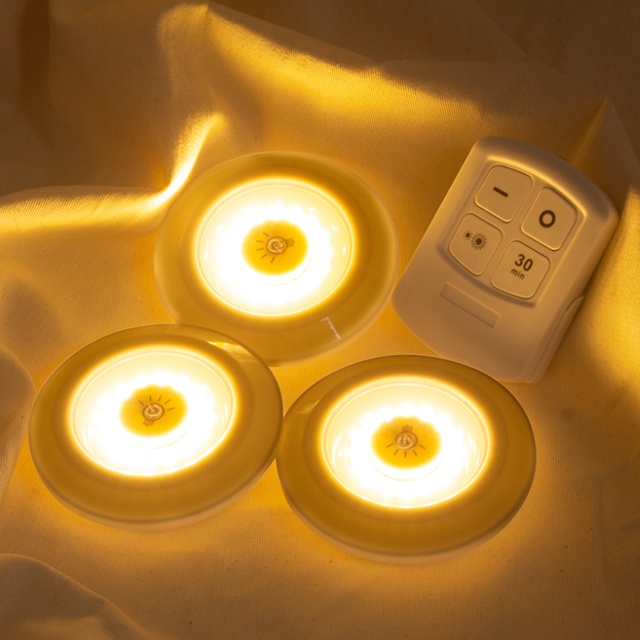 캥거 붙이는 LED 무드등 조명 무선 간접 줄조명 인테리어 무드등 3개입 2colors - 최저가 4,500원